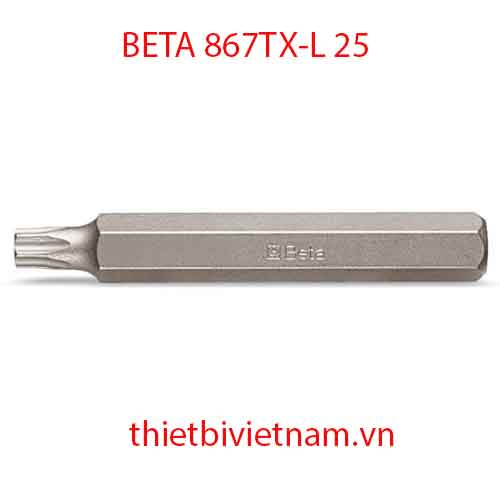 Bộ 5 chiếc L 25-BITS FOR TORX® HEAD SCREWS BETA MODEL 867TX-L 25