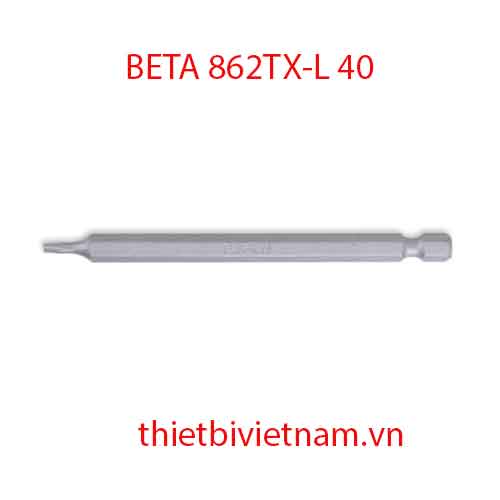 Bộ 5 chiếc L 40-BITS FOR TORX® HEAD SCREWS BETA MODEL 862TX-L 40