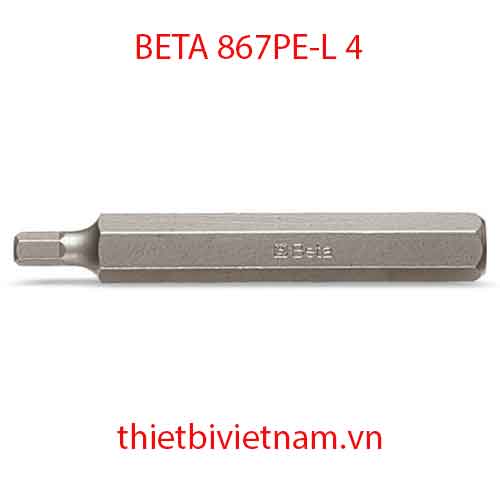 Bộ 5 chiếc L 4-HEXAGON BITS BETA MODEL 867PE-L 4