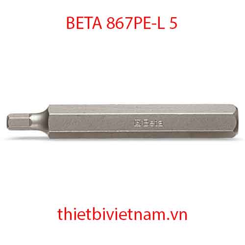 Bộ 5 chiếc L 5-HEXAGON BITS BETA MODEL 867PE-L 5
