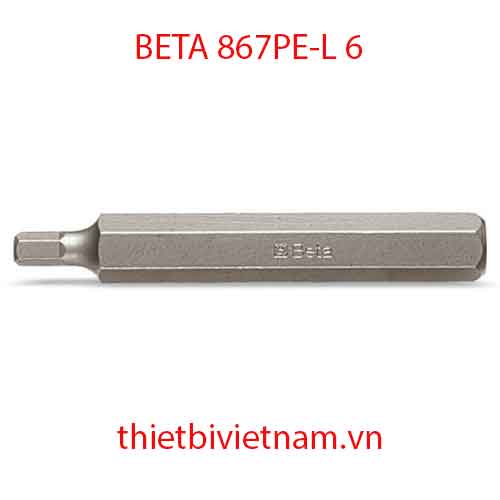 Bộ 5 chiếc L 6-HEXAGON BITS BETA MODEL 867PE-L 6