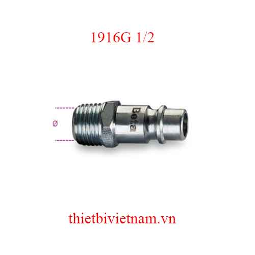 Bộ 5 chiếc QUICK COUPLINGS EU PROFILE BETA MODEL 1916G 1/2