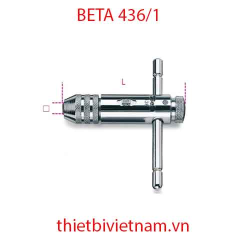 Bộ 5 chiếc REVERSIBLE RATCHETING TAP WR. BETA MODEL 436/1