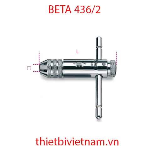 Bộ 5 chiếc REVERSIBLE RATCHETING TAP WR. BETA MODEL 436/2