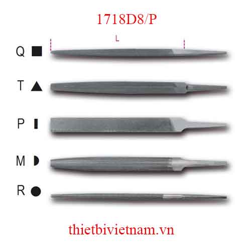 Bộ 5 chiếc ROUGH FLAT FILES BETA MODEL 1718D8/P
