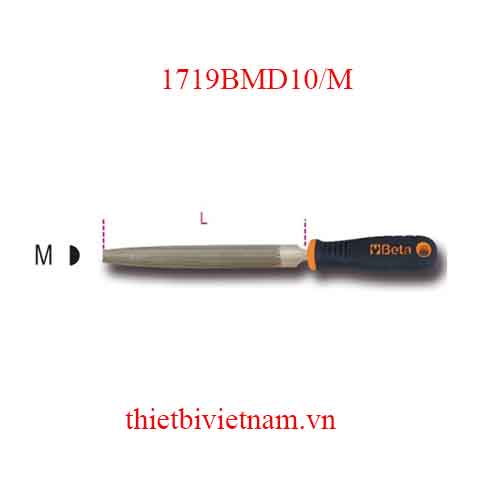 Bộ 5 chiếc ROUGH HALF-ROUND FILES BETA MODEL 1719BMD10/M