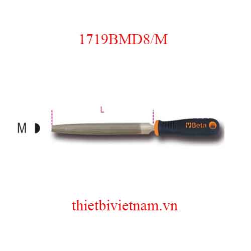 Bộ 5 chiếc ROUGH HALF-ROUND FILES BETA MODEL 1719BMD8/M