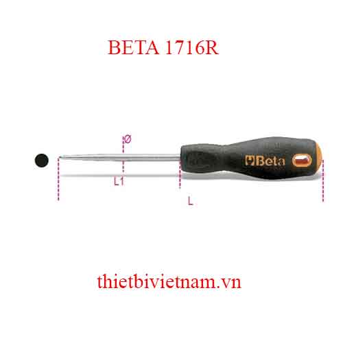 Bộ 5 chiếc ROUND BIT REAMER BETA MODEL 1716R