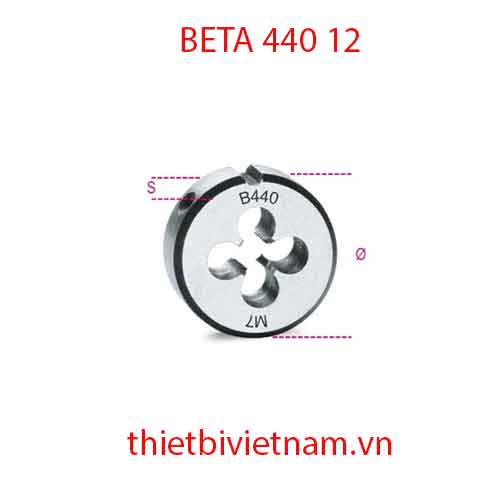 Bộ 5 chiếc ROUND DIES COARSE PITCH BETA MODEL 440 12