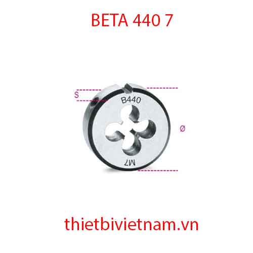 Bộ 5 chiếc ROUND DIES COARSE PITCH BETA MODEL 440 7