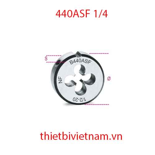 Bộ 5 chiếc ROUND DIES FINE PITCH UNF BETA MODEL 440ASF 1/4