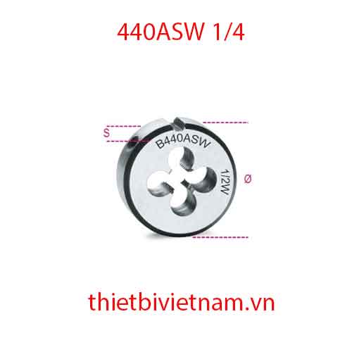 Bộ 5 chiếc ROUND DIES WHITWORTH THREAD BETA MODEL 440ASW 1/4