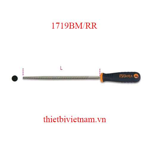 Bộ 5 chiếc ROUND RASP BIMATERIAL HANDLE BETA MODEL 1719BM/RR