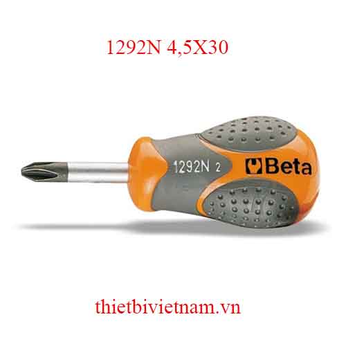 Bộ 5 chiếc SCREWDRIV. PH EXTRA SHORT BETA MODEL 1292N 4,5X30