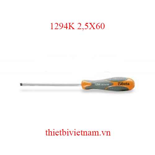 Bộ 5 chiếc SCREWDRIVERS IN BLISTER BETA MODEL 1294K 2,5X60