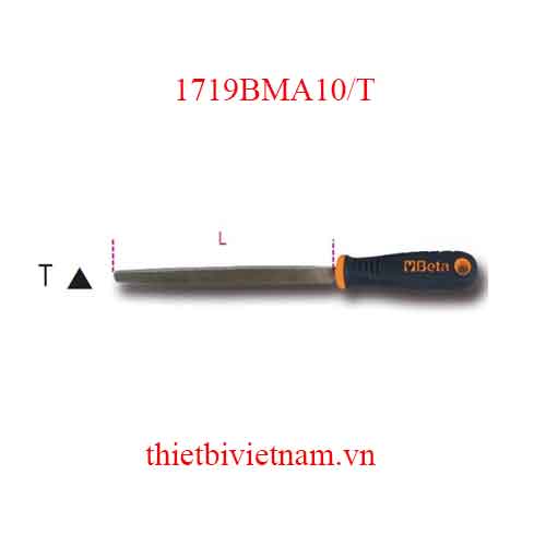 Bộ 5 chiếc SECOND-CUT TRIANGULAR FILES BETA MODEL 1719BMA10/T