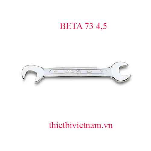 Bộ 5 chiếc SMALL DOUBLE OPEN END WRENCHES BETA MODEL 73 4,5