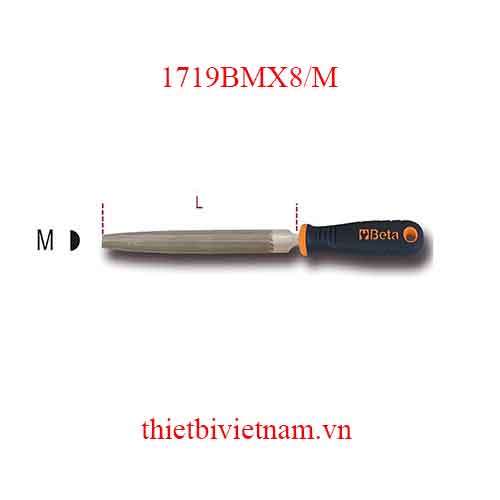 Bộ 5 chiếc SMOOTH HALF-ROUND FILES BETA MODEL 1719BMX8/M
