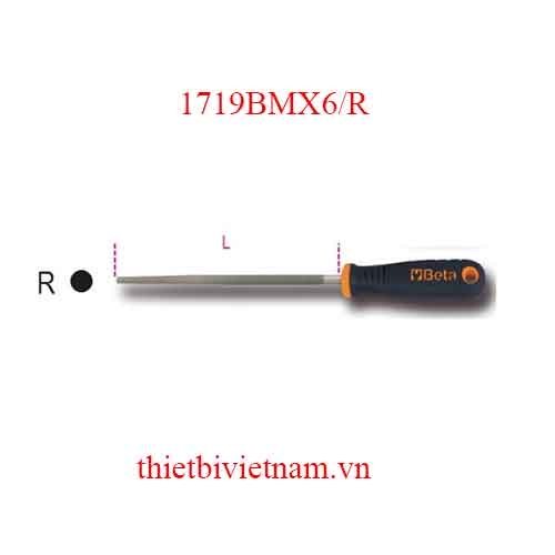 Bộ 5 chiếc SMOOTH ROUND FILES BETA MODEL 1719BMX6/R