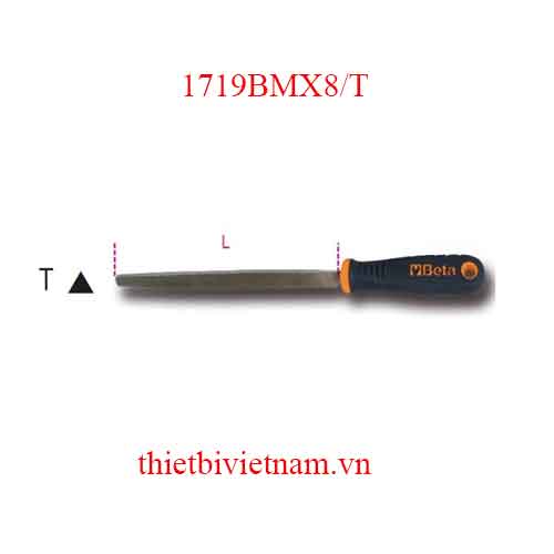 Bộ 5 chiếc SMOOTH TRIANGULAR FILES BETA MODEL 1719BMX8/T