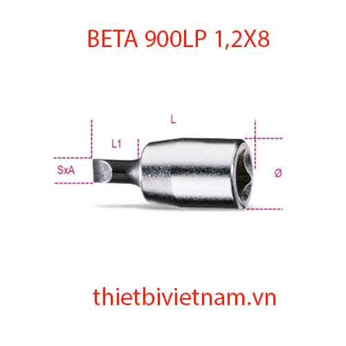 Bộ 5 chiếc SOCKET DRIV. SLOTTED SCREWS BETA MODEL 900LP 1,2X8