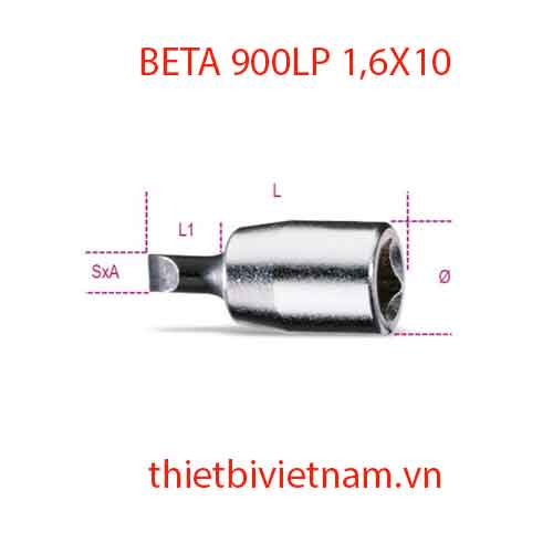 Bộ 5 chiếc SOCKET DRIV. SLOTTED SCREWS BETA MODEL 900LP 1,6X10