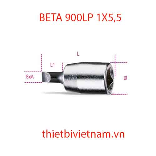 Bộ 5 chiếc SOCKET DRIV. SLOTTED SCREWS BETA MODEL 900LP 1X5,5