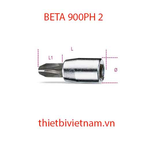 Bộ 5 chiếc SOCKET DRIVERS FOR CROSS HEAD PH BETA MODEL 900PH 2