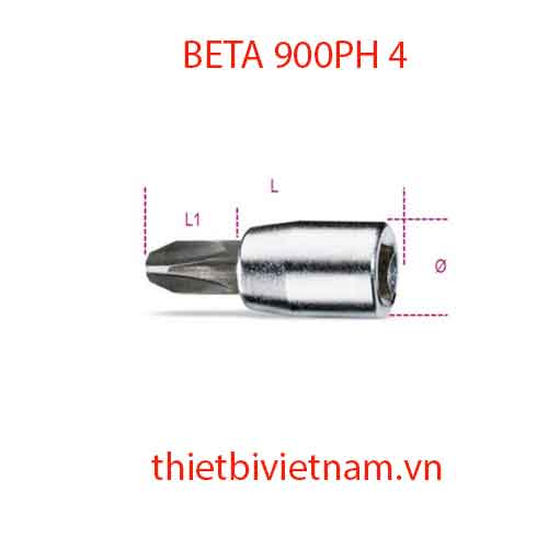 Bộ 5 chiếc SOCKET DRIVERS FOR CROSS HEAD PH BETA MODEL 900PH 4