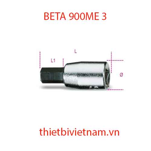 Bộ 5 chiếc SOCKET DRIVERS HEXAGON SCREWS BETA MODEL 900ME 3