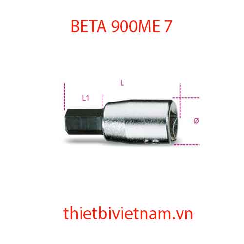 Bộ 5 chiếc SOCKET DRIVERS HEXAGON SCREWS BETA MODEL 900ME 7