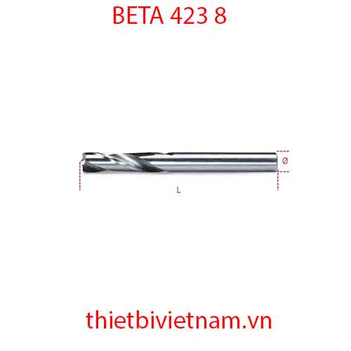 Bộ 5 chiếc SPECIAL END MILLS FOR WELDING HSS BETA MODEL 423 8