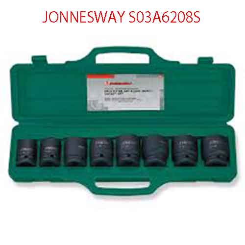 Bộ 8 khẩu súng vặn ốc 3/4 inch hệ in JONNESWAY S03A6208S