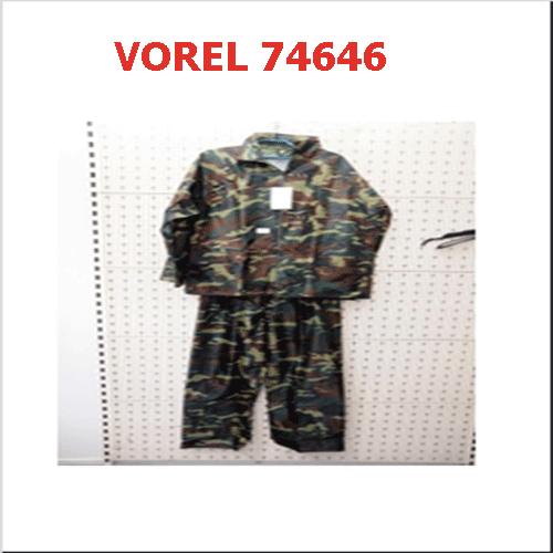 Bộ áo mưa quân đội size XXL VOREL 74646 