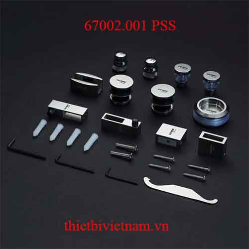 Bộ bánh xe lùa ray hộp 10×30 VICKINI 67002.001 PSS