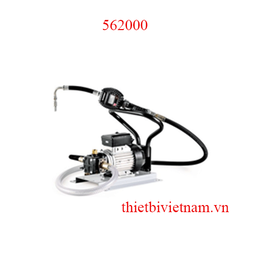 Bộ bơm dầu bằng điện di động có cần bơm và đồng hồ đo Samoa 562000