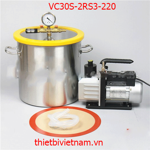 Bộ bơm hút chân không khử bọt khí hãng Lab1st Scientific VC30S-RS3-220