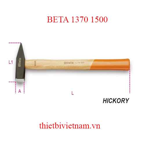 Bộ Búa 2 chiếc ENGINEER'S HAMMERS WOODEN SHAFT BETA MODEL 1370 1500