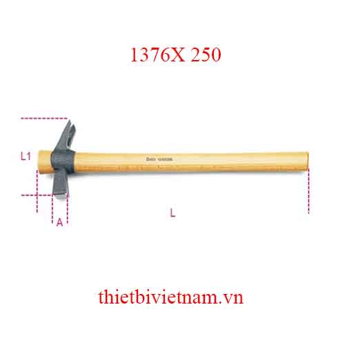 Bộ búa 3 chiếc CLAW HAMMERS WOODEN SHAFT BETA MODEL 1376X 250
