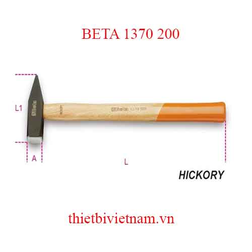 Bộ Búa 5 chiếc ENGINEER'S HAMMERS WOODEN SHAFT BETA MODEL 1370 200