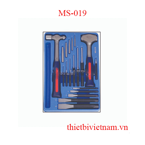 Bộ Búa Đục 19 Chi Tiết Genius MS-019