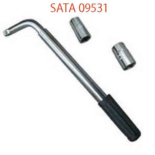 Bộ cần siết đầu tuýp chữ L SATA 09531