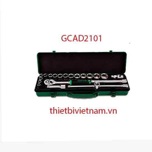 BỘ CẦN SIẾT TỰ ĐỘNG 21 MÓN TOPTUL GCAD2101