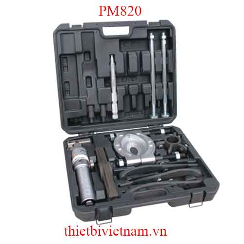 Bộ cảo đĩa thủy lực tải trọng 8 tấn, đa năng, tháo lắp linh hoạt Powerram PM820