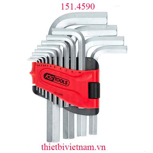 Bộ chìa lục giác 14 chi tiết 1.5-19mm model 151.4590 KS Tools