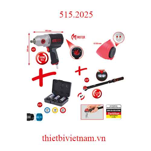 Bộ chuyên dụng tháo lắp bánh xe 6 món KS Tools model 515.2025