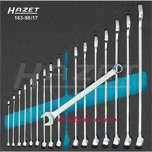 Bộ cờ lê 17 chi tiết hazet 163-98/17