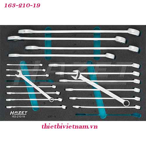 Bộ cờ lê 19 chi tiết 8-34 hazet 163-210/19