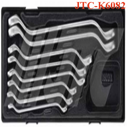 Bộ cờ lê 2 đầu vòng nghiêng 45 độ 08 chi tiết JTC-K6082
