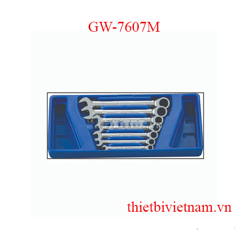 Bộ Cờ Lê Cốc Và Tròng 7 Chi Tiết Genius GW-7607M